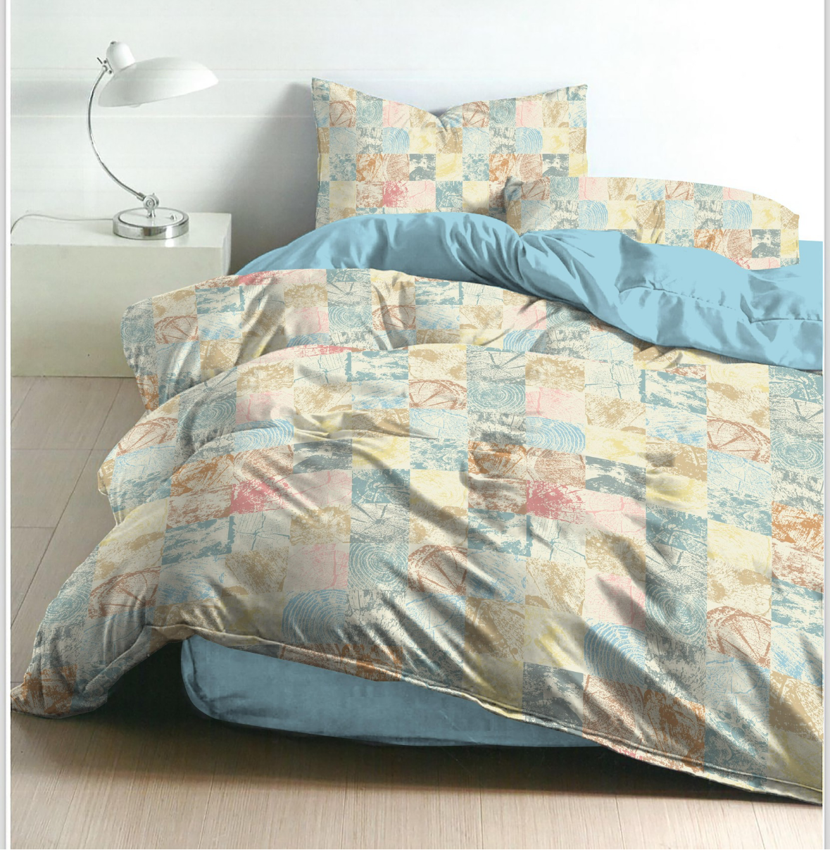 Patchwork Print Comforter