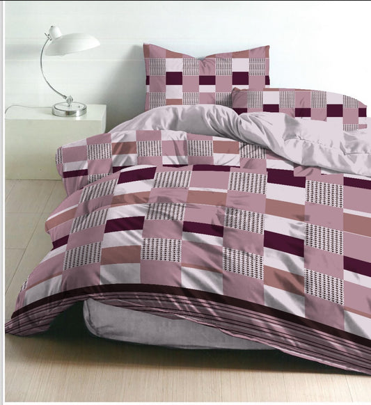 Canvas Burgundy Comforter